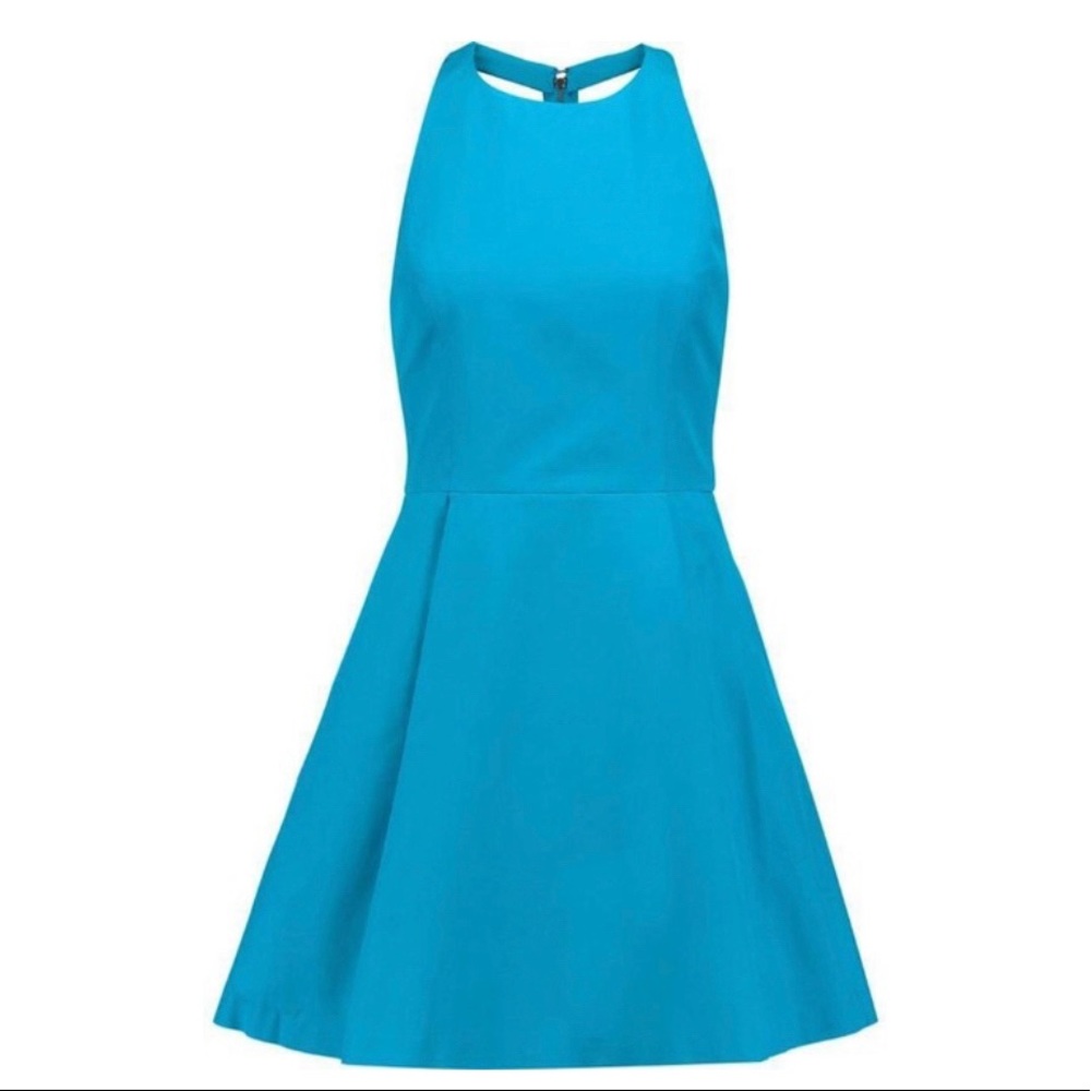 Alice + Olivia Poplin Fit and Flare Dress - Womens Size 6